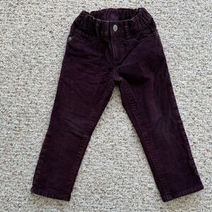 Gap kids maroon Corduroy Pants